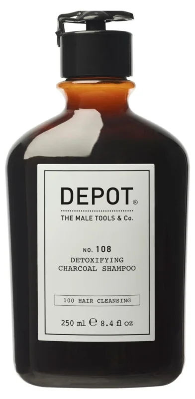 Depot Детоксикиращ шампоан с активен въглен No. 108