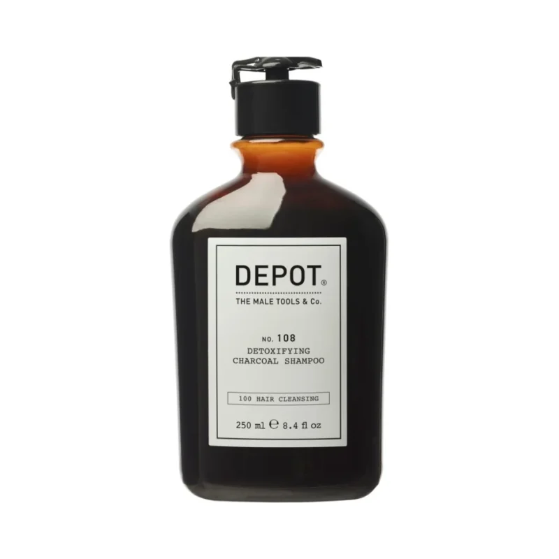 Depot Детоксикиращ шампоан с активен въглен No. 108 - Depot