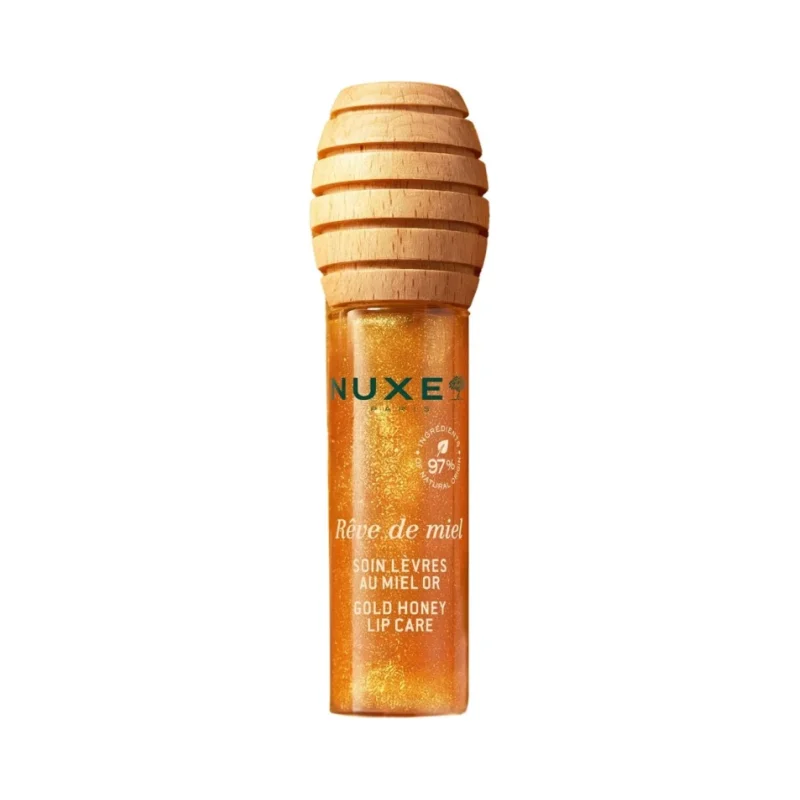 Nuxe Reve De Miel Медена грижа за устни със златни частици - Nuxe