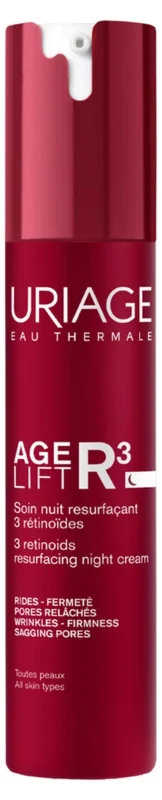 Uriage Age Lift R3 Обновяващ нощен крем с 3 ретиноида