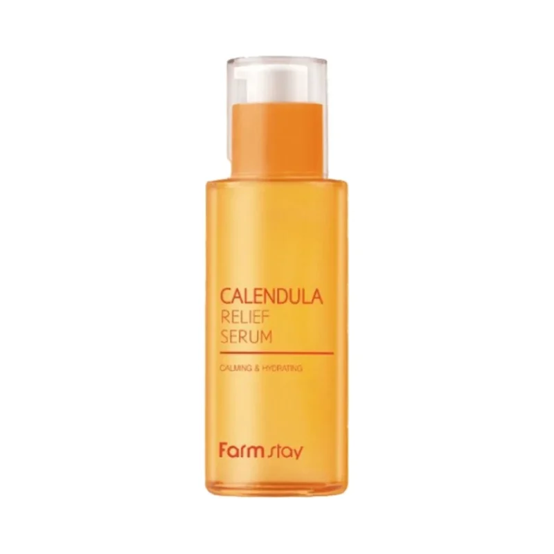 FarmStay Calendula Relief Успокояващ серум за лице - FarmStay