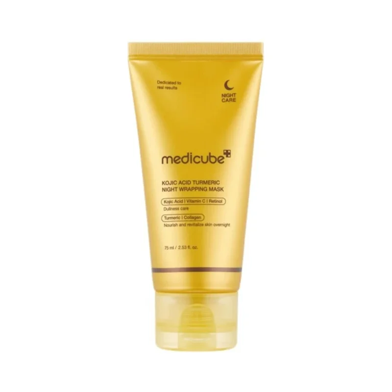 MediCube Нощна маска за лице Kojic Acid Turmeric - MediCube