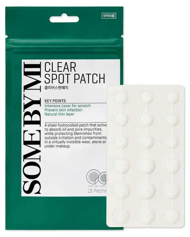 Some By Mi Хидроколоидни пластири за акне Clear Spot, 18 броя
