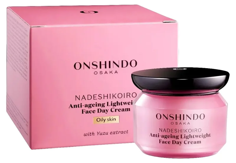Onshindo Osaka Nadeshikoiro Дневен анти-ейдж крем за мазна кожа