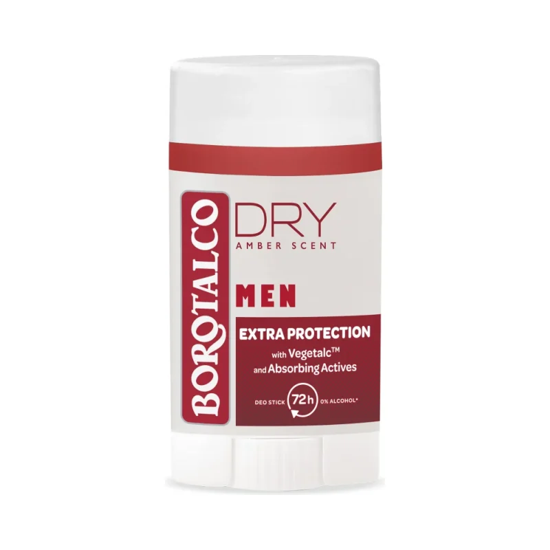 Borotalco Men Стик дезодорант против изпотяване Dry Amber - Borotalco