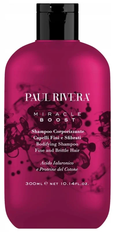 Paul Rivera Miracle Boost Уплътняващ шампоан за обем