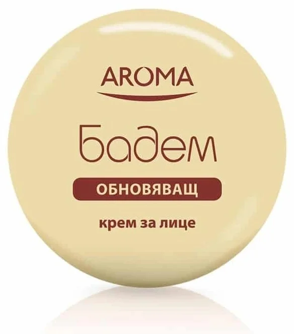 Aroma Обновяващ крем за лице с бадем