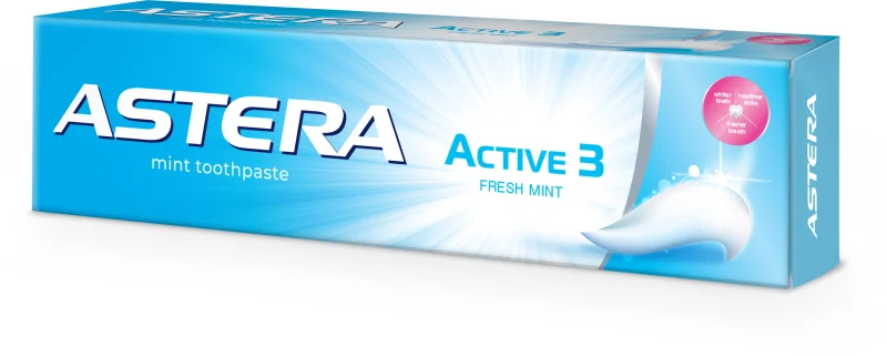 Astera Паста за зъби Active 3 Fresh Mint