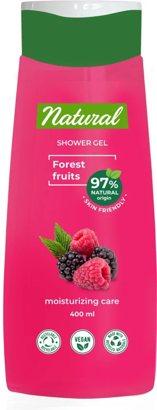Aroma Natural Душ гел, малина и къпина