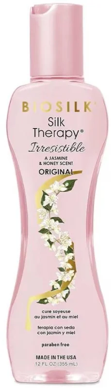 BioSilk Silk Therapy Irresistible Възстановяващ серум за коса с жасмин и мед