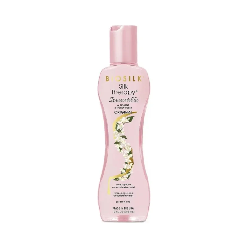 BioSilk Silk Therapy Irresistible Възстановяващ серум за коса с жасмин и мед - BioSilk