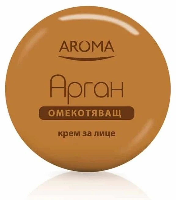 Aroma Омекотяващ крем за лице, арган