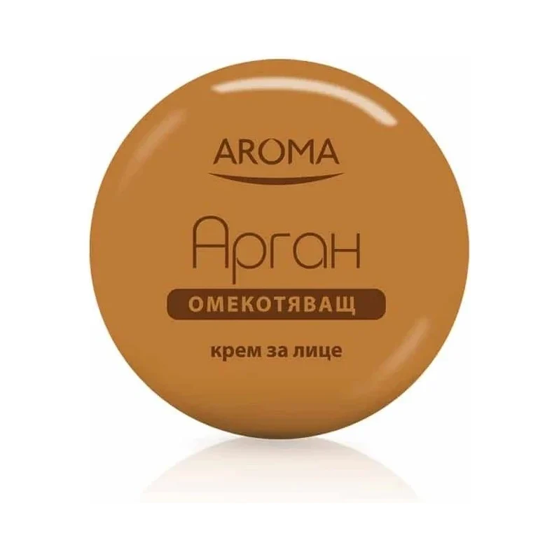 Aroma Омекотяващ крем за лице, арган - AROMA
