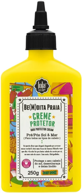 Lola From Rio Be(m)dita Praia Защитен крем за коса, с UV защита
