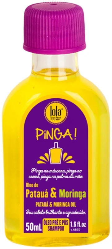 Lola From Rio Pinga! Подхранващо олио за коса с патауа и моринга