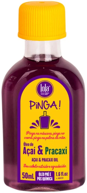 Lola From Rio Pinga! Подхранващо олио за коса с асаи и пракакси