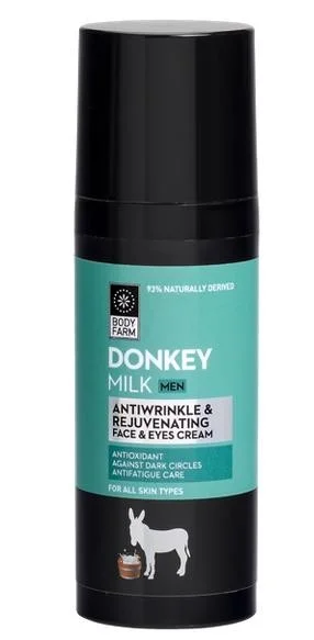 Bodyfarm Donkey Milk Мъжки крем за лице и околоочен контур