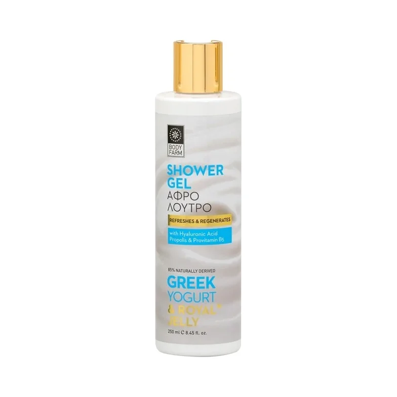 Bodyfarm Душ гел Greek Yogurt & Royal Jelly - Bodyfarm