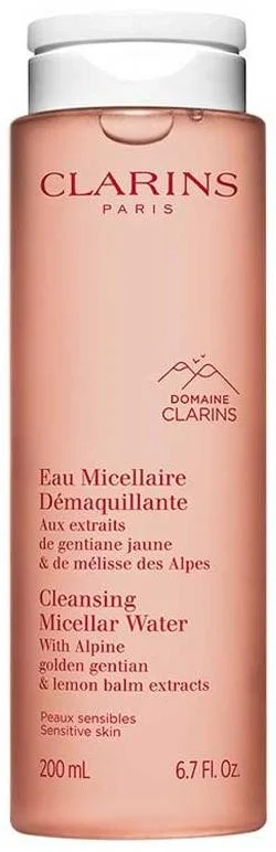 Clarins Почистваща мицеларна вода за чувствителна кожа