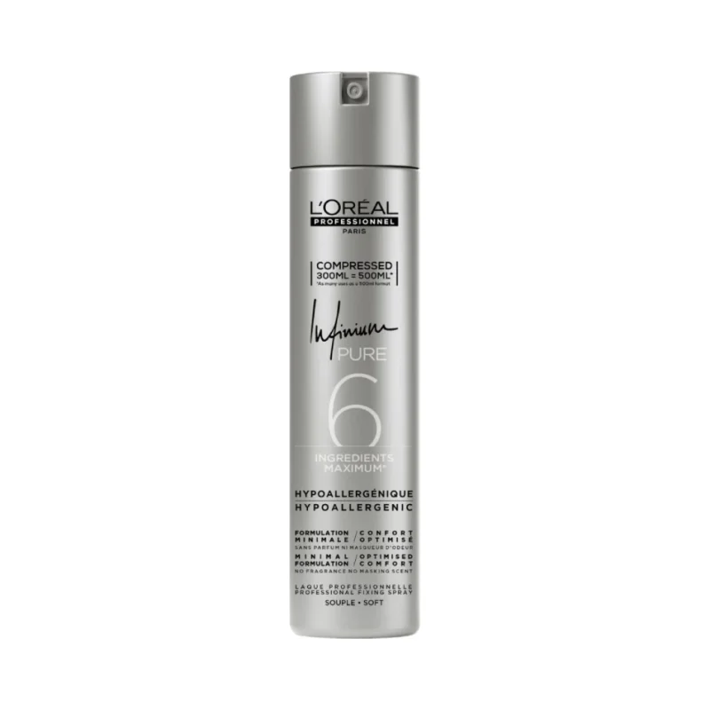 L'Oréal Professionnel Infinium Pure Лак за коса с лека фиксация