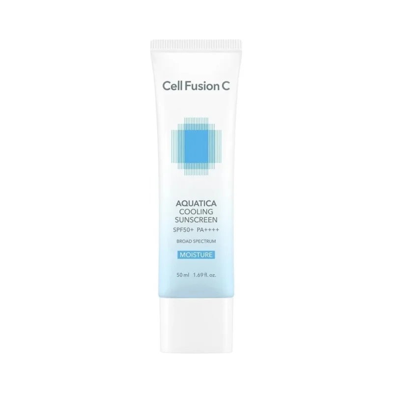 Cell Fusion C Слънцезащитен крем за лице Aquatica Cooling, SPF50+