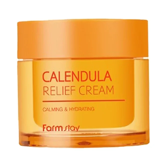 FarmStay Calendula Успокояващ крем за лице