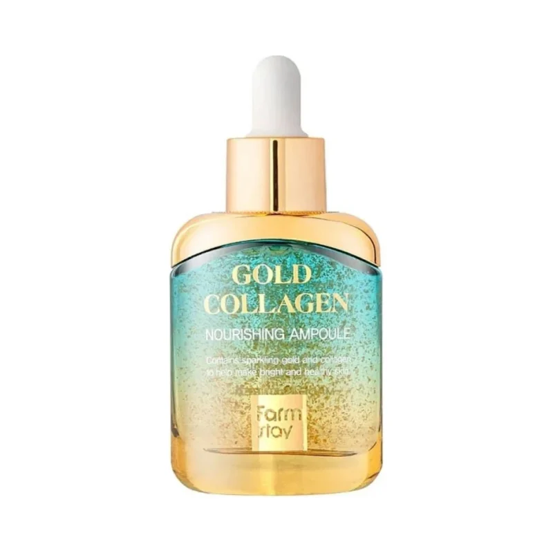 FarmStay Подхранваща ампула за лице Gold Collagen