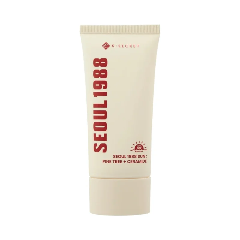 K-Secret Слънцезащитен крем за лице Pine Tree + Ceramide, SPF50+