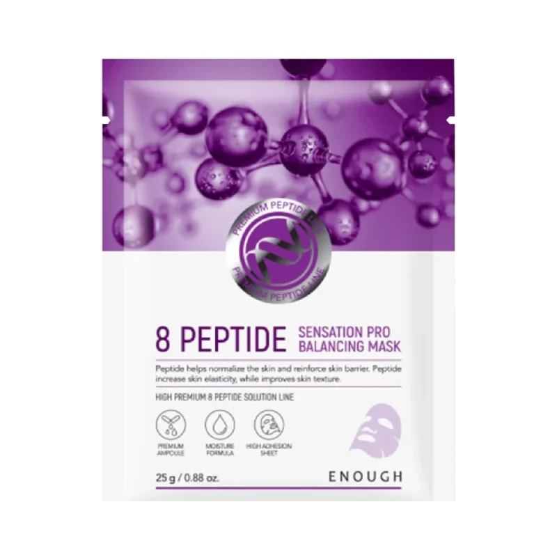 Enough Лист маска за лице 8 Peptide