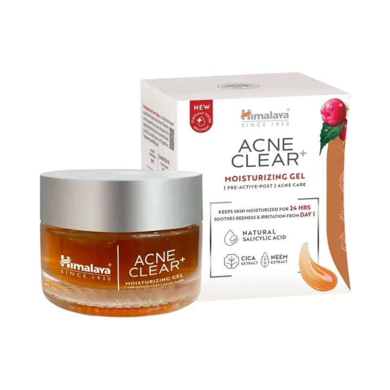 Himalaya Acne Clear+ Хидратиращ гел за лице
