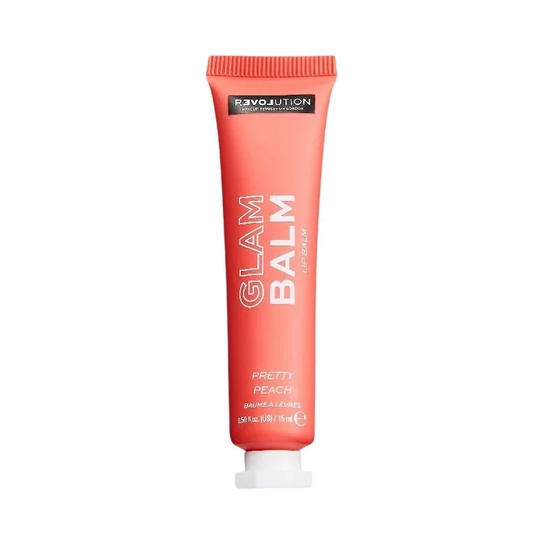 Relove by Revolution Подхранващ балсам за устни Glam Balm, Pretty Peach