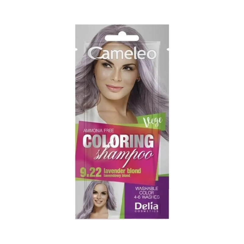 Delia Cameleo Оцветяващ шампоан саше, 9.22 Lavender Blond - ДЕЛИА