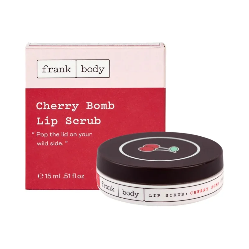 Frank Body Пилинг за устни Cherry Bomb