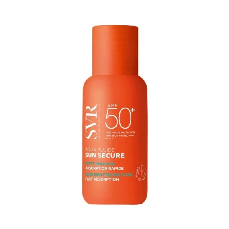 SVR Sun Secure Слънцезащитен флуид за лице Aqua Fluide, SPF50+