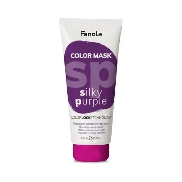 Fanola Color Mask Цветна подхранваща и хидратираща маска, Silky Purple