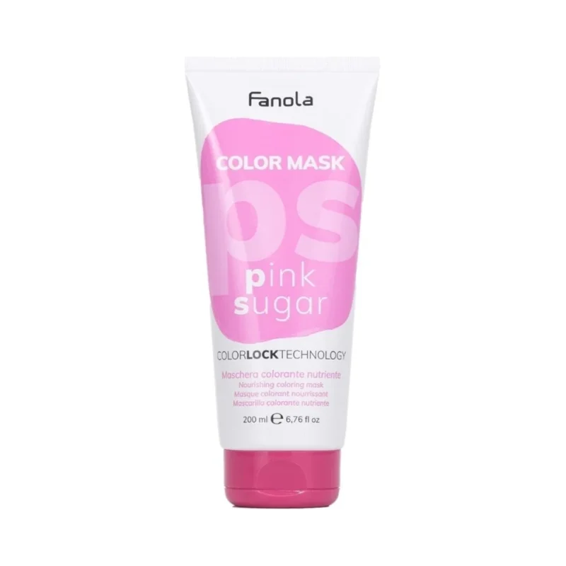 Fanola Color Mask Цветна подхранваща и хидратираща маска, Pink Sugar