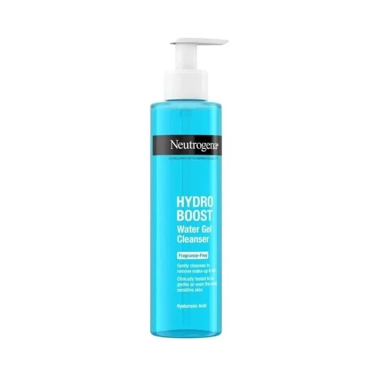 Neutrogena Hydro Boost Хидратиращ почистващ гел за лице, без аромат