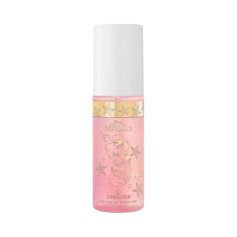 Essence Disney The Little Mermaid Блестящ мист за коса и тяло, 01 My Moment To Shine - Essence