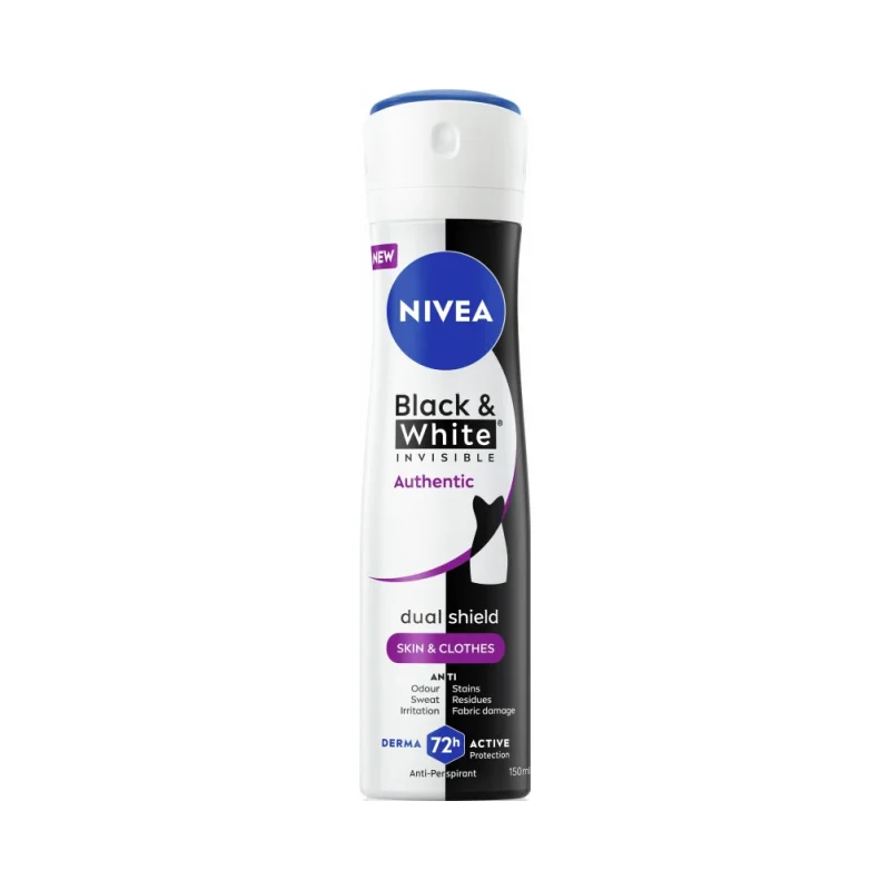 Nivea Спрей дезодорант Invisible on Black & White Authentic - Nivea