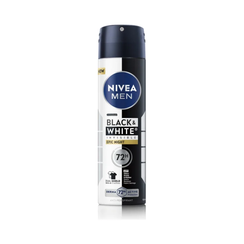 Nivea Men Спрей дезодорант Invisible on Black & White Epic Night