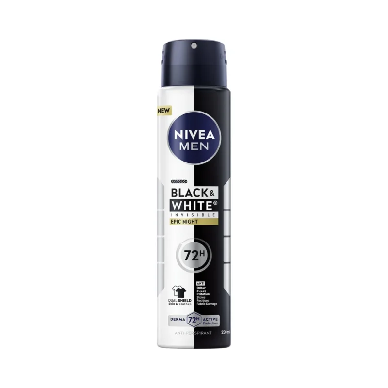 Nivea Men Спрей дезодорант Invisible on Black & White Epic Night