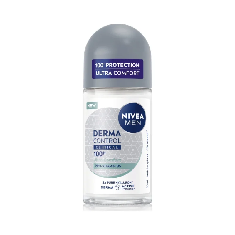 Nivea Men Рол-он дезодорант Derma Control Clinical Ultra Comfort