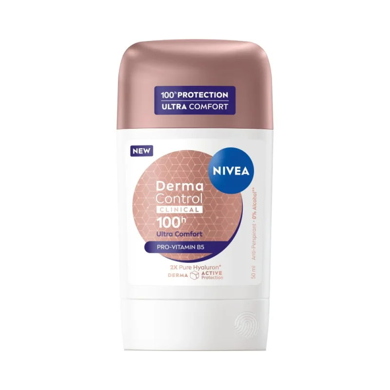 Nivea Derma Control Стик против изпотяване Clinical Ultra Comfort - Nivea