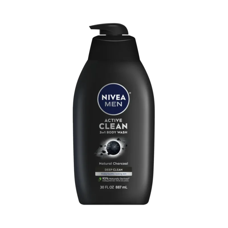 Nivea Men Душ гел с активен въглен Active Clean