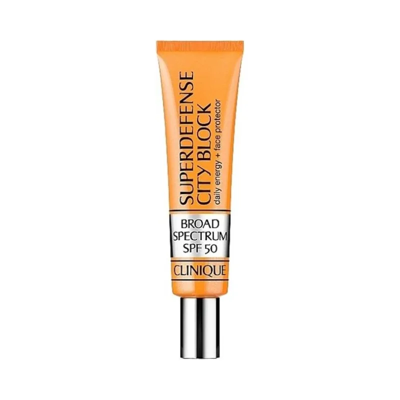Clinique Слънцезащитен крем за лице Superdefense City Block, SPF50