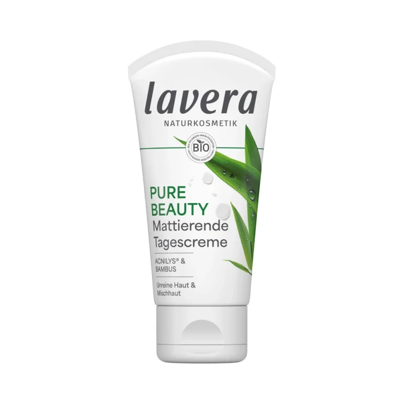 Lavera Pure Beauty Матиращ дневен крем за лице