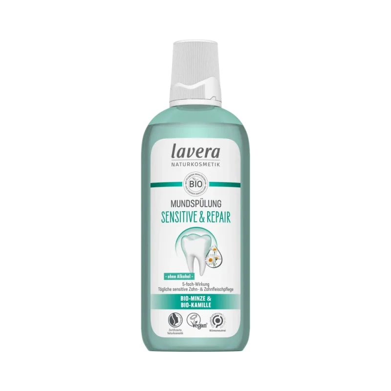 Lavera Вода за уста без алкохол Sensitive & Repair - Lavera