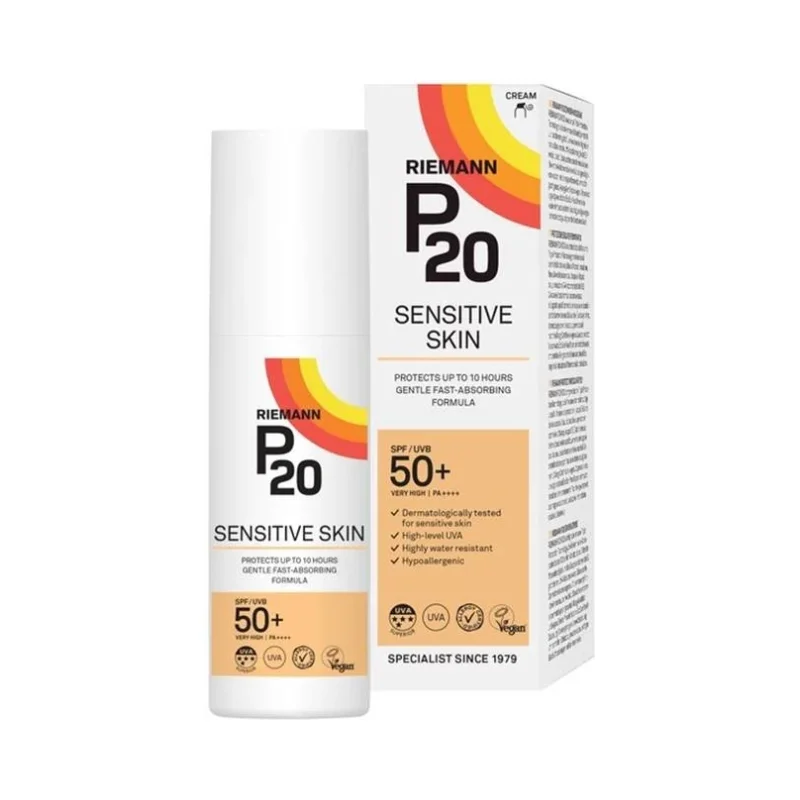Sensitive Skin Слънцезащитен крем за тяло, SPF50+ - P20