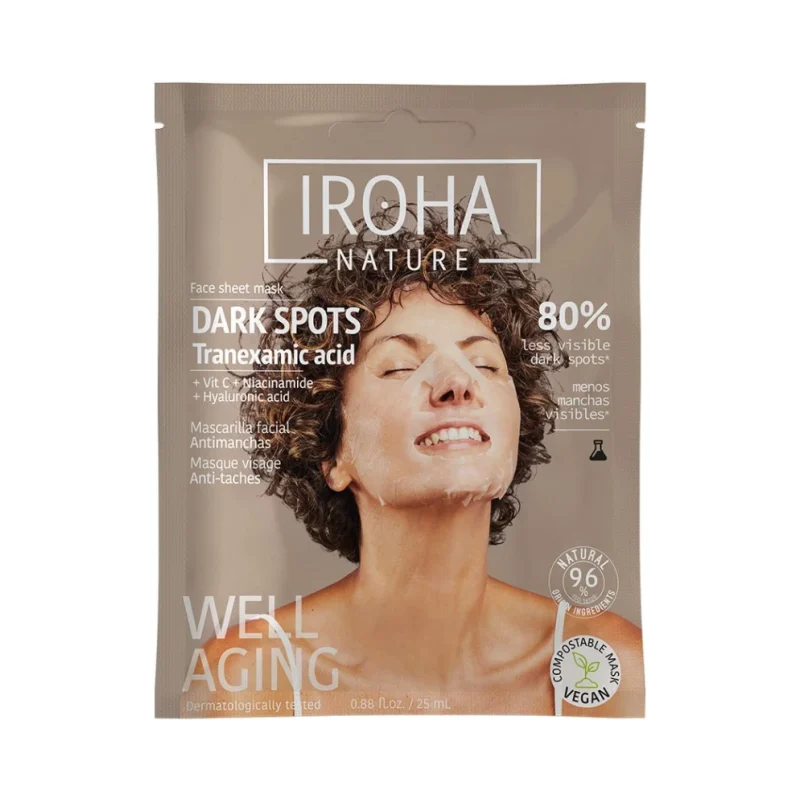 Iroha Nature Лист маска против тъмни петна