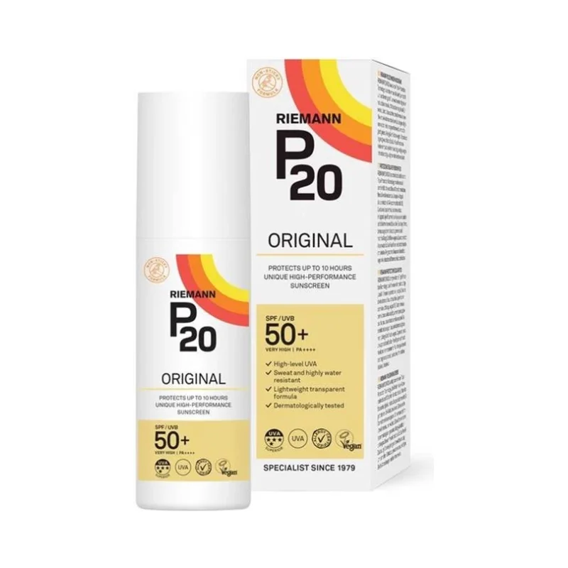 Original Прозрачен слънцезащитен спрей, SPF50+ - P20